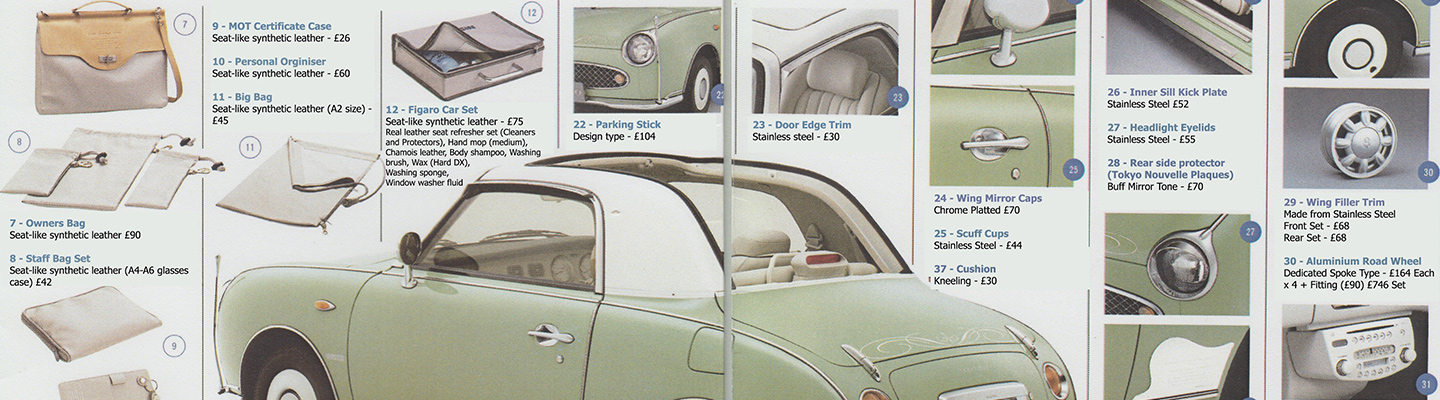 Nissan shop figaro spares