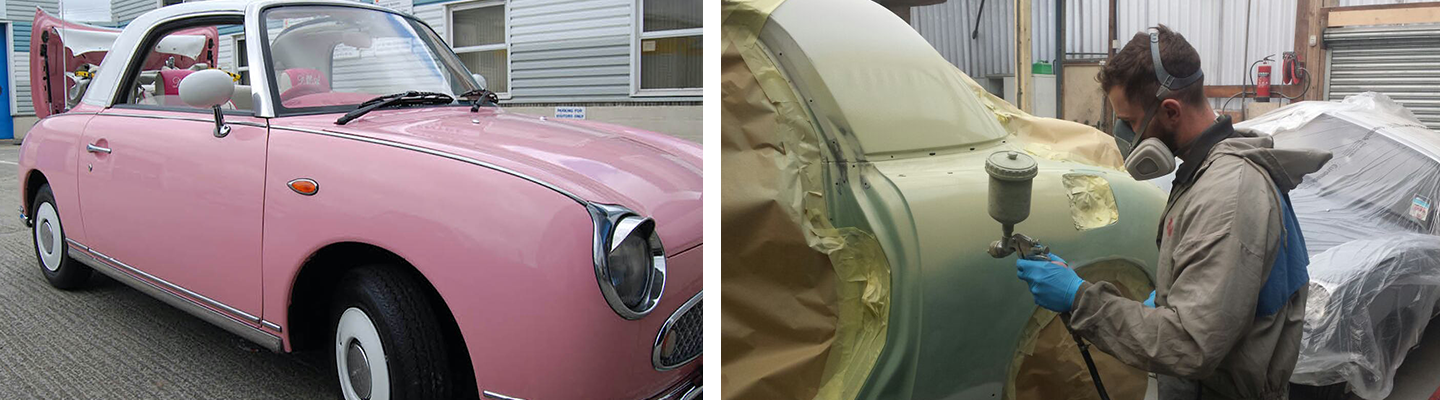 nissan figaro respray cost