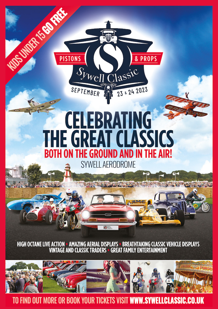 Sywell Classic Pistons and Props Saturday 23rd & Sunday 24th Sept